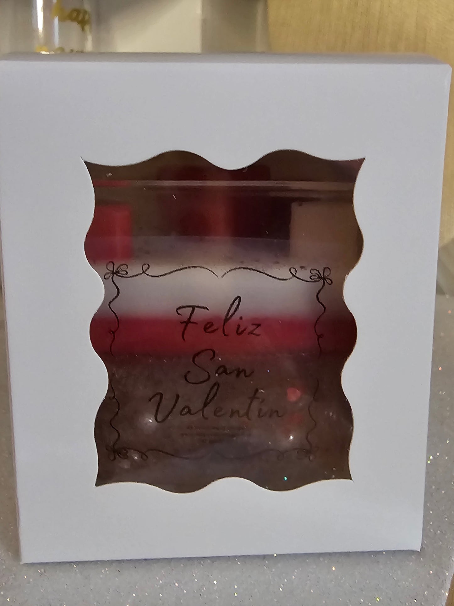 Vela Motivo San Valentine