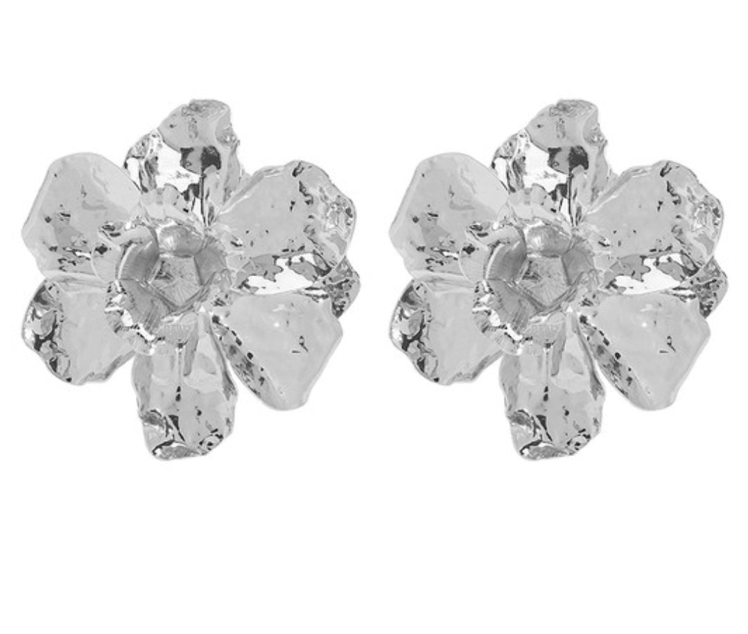Aretes Large Floral