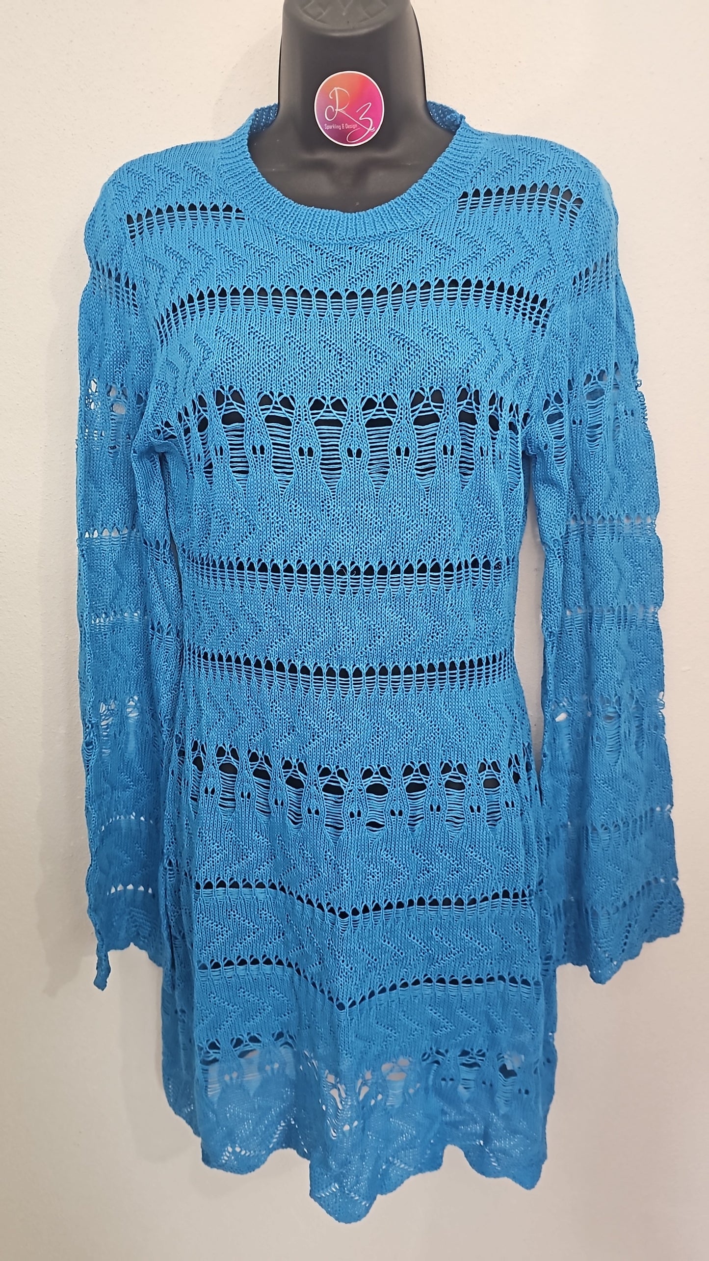 Vestido Verano Azul