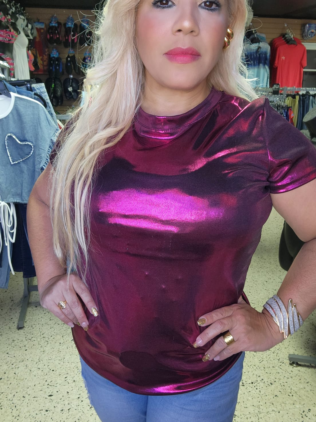 Blouse Metallic