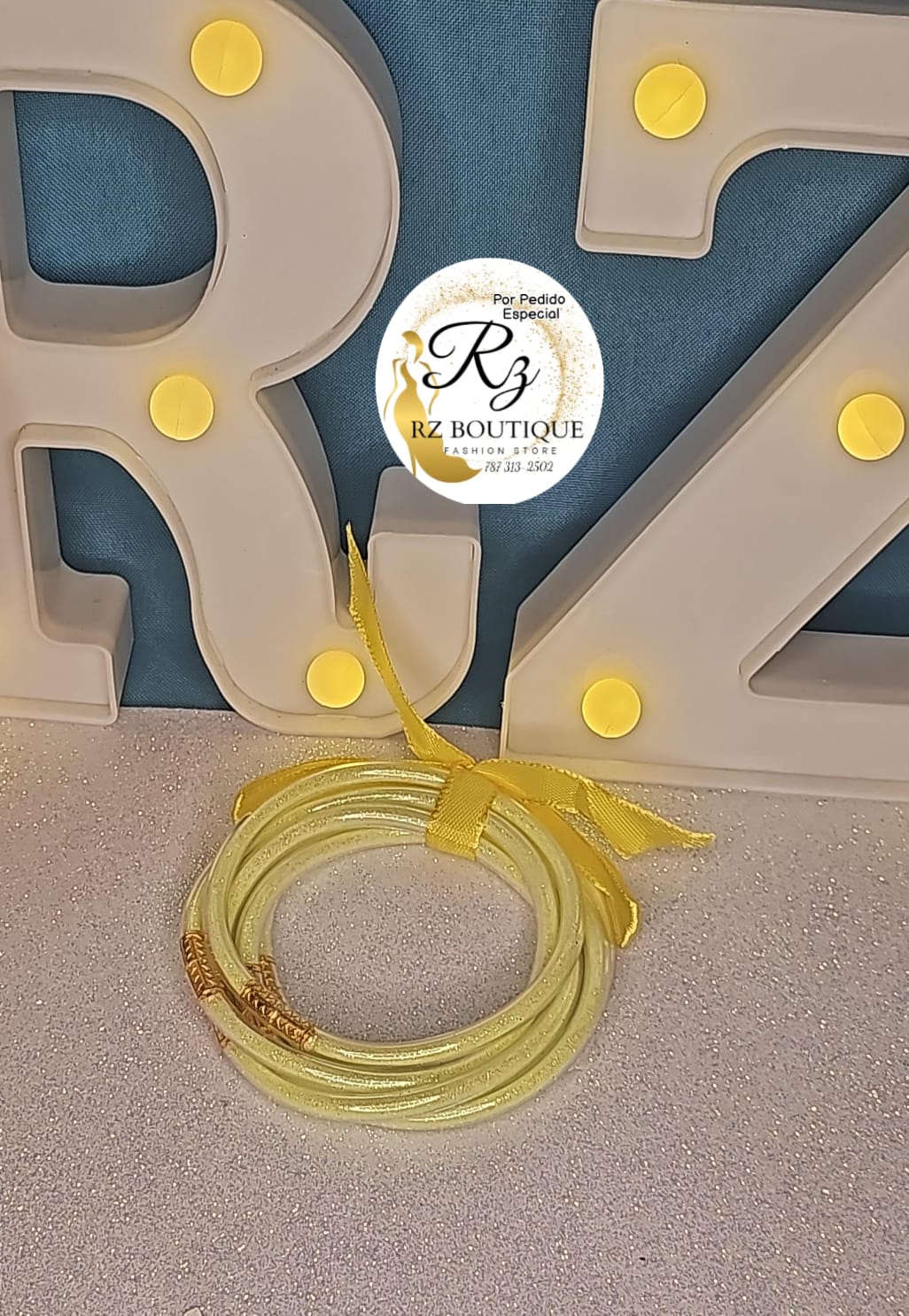 Bangle Amarillo Claro
