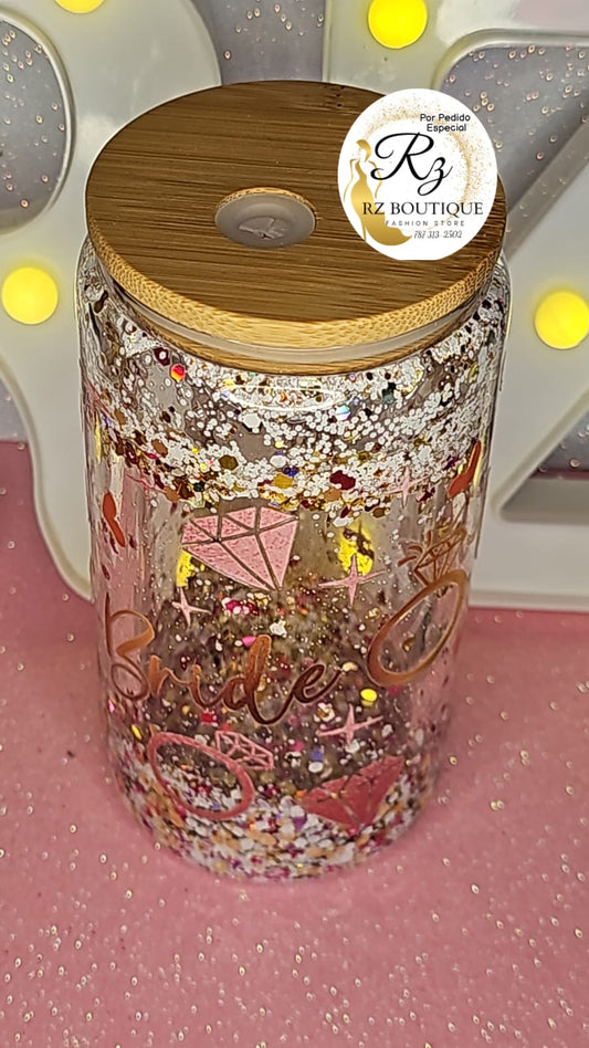 Vaso Cristal Motivo Bride