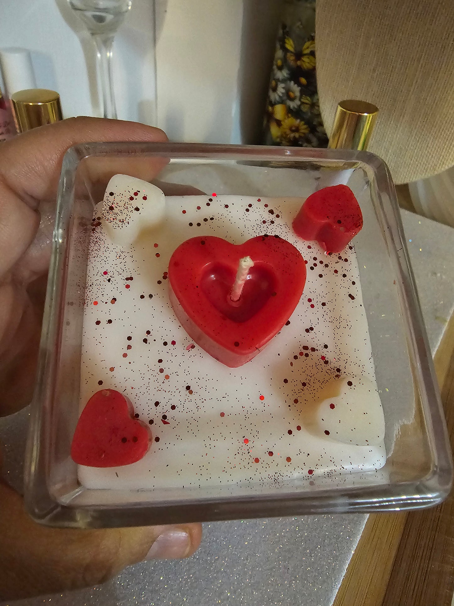 Vela Motivo San Valentine